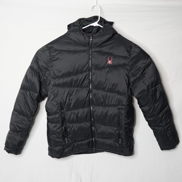 Spyder Other - Spyder Men's  Black Nexus Insulated Puffer Jacket with Hood